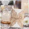 Wedding Invitation Cards Envelope Empty Kraft Paper Inner Sheet Party Invitations 20PCS Golden Style view 2