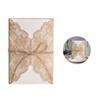 Wedding Invitation Cards Envelope Empty Kraft Paper Inner Sheet Party Invitations 20PCS Golden Style view 3