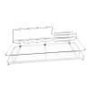 Garneck 1pc Toothbrush Holder and Vanity Tray Organizer for Bathroom Countertop Silver Stripes Storage for Toiletries and Cosmetics view 1