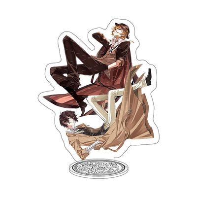 Dazai Osamu Anime Acrylic Stand Figure 15CM Nakajima Atsushi Nakahara Chuuya Acrylic Stand Model Desktop Decoration Display Collections Gift