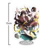 Dazai Osamu Anime Acrylic Stand Figure 15CM Nakajima Atsushi Nakahara Chuuya Acrylic Stand Model Desktop Decoration Display Collections Gift view 2