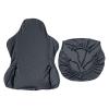 DUCK DUKE Stretch Office Chair Cover,Gaming Chair Covers Slipcovers,Game Computer Office Desk Chair Cover Protector for Armchair, Swivel Chair, Gaming Chair,Computer Boss Chair (Blue) view 4