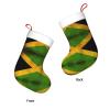 WZYCWB Old Jamaican Flag Christmas tree decoration socks, Halloween Christmas holiday party ceremony decoration socks, 17.7 * 11 inches, view 3