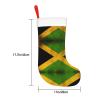 WZYCWB Old Jamaican Flag Christmas tree decoration socks, Halloween Christmas holiday party ceremony decoration socks, 17.7 * 11 inches, view 4