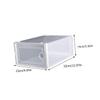 ABOOFAN 2pcs Sturdy Plastic Shoe Boxes Stackable Shoes Organizer Entryway Storage Rack Cases Pp Material view 2