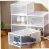 ABOOFAN 2pcs Sturdy Plastic Shoe Boxes Stackable Shoes Organizer Entryway Storage Rack Cases Pp Material view 4