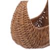 COOLHIYA Flower Girl Handwoven Basket for Wedding Vintage Decorative Storage Versatile Picnic Basket for Weddings and Home Use Unique Design view 3