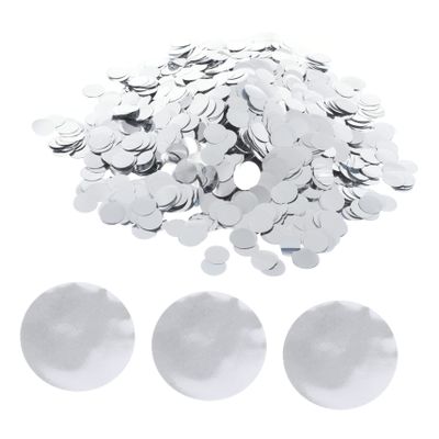 NAMOARLY 1set Round Confetti Premium Balloon Confetti for Weddings Birthdays Parties Decorative Glitter Circles for Centerpieces Table Decor Crafting