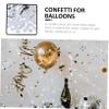 NAMOARLY 1set Round Confetti Premium Balloon Confetti for Weddings Birthdays Parties Decorative Glitter Circles for Centerpieces Table Decor Crafting view 3