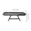 Unomor Organizer Shelves Tv Hanger for Monitor Computer Rack Floating Tv Shelf Non-slip Surface view 2