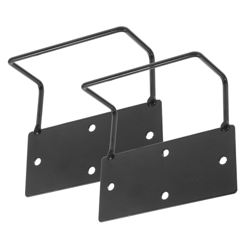 ULDIGI 2pcs Punching Free Bed Mattress Retainers, Iron Stoppers