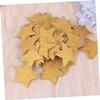 FELTECHELECTR 100pcs Glitter Star Confetti No Craft Paper Cutouts for Showers Weddings and Birthday Party Decorations Golden Delicate Star Shape No Shedding Glitter view 4