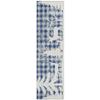 Addison Rugs Chantille ACN1824 Blue 2'3" x 7'6" Indoor/Outdoor, Machine Washable, Holiday, Christmas Rug, Easy Clean, Non Shedding, Living Room, Entryway, Kitchen, Patio Rug view 3