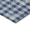 Addison Rugs Chantille ACN1824 Blue 2'3" x 7'6" Indoor/Outdoor, Machine Washable, Holiday, Christmas Rug, Easy Clean, Non Shedding, Living Room, Entryway, Kitchen, Patio Rug view 4