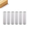 WGVI Hurricane Candle Holder Sleeve, W: 4", Ht: 16", Frosted Glass Cylinder Open Both Ends, Chimney Tube Shade, 6 Pieces view 1