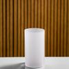WGVI Hurricane Candle Holder Sleeve, W: 5", Ht: 14", Gold Speckled Glass Cylinder Open Both Ends, Chimney Tube Shade, 6 Pieces view 3
