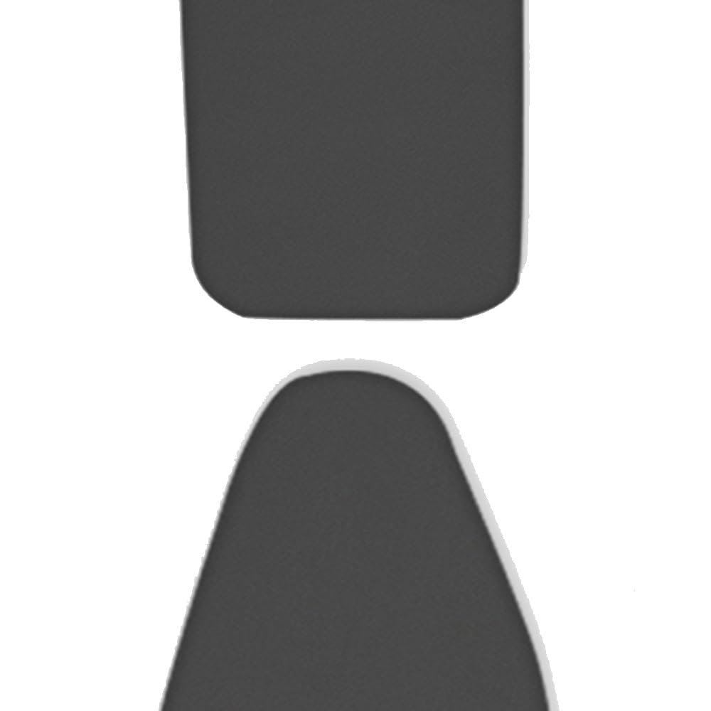 ZYXQQJ Cotton Iron Board Cover 12x32 13x36 13x38 14x43 15x48 Inch Scorch Resistant Ironing Pad, Iron Board Replacement Cover(Black,97x33cm(38x13in))