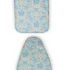 ZYXQQJ Cotton Iron Board Cover 12x32 13x36 13x38 14x43 15x48 Inch Scorch Resistant Ironing Pad, Iron Board Replacement Cover(Pink Flower,137x45cm(54x18in)) view 1
