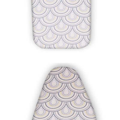 ZYXQQJ Cotton Iron Board Cover 12x32 13x36 13x38 14x43 15x48 Inch Scorch Resistant Ironing Pad, Iron Board Replacement Cover(Peacock,81x30cm(32x12in))