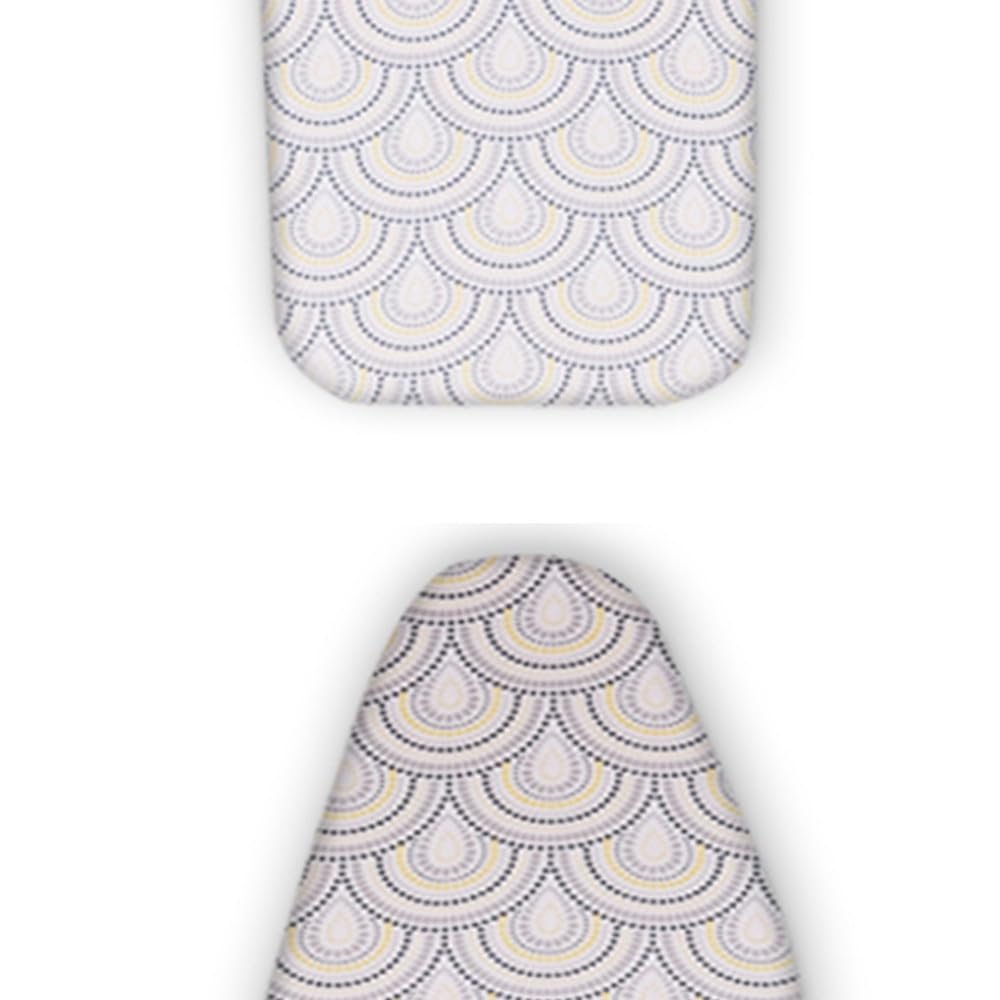 ZYXQQJ Cotton Iron Board Cover 12x32 13x36 13x38 14x43 15x48 Inch Scorch Resistant Ironing Pad, Iron Board Replacement Cover(Peacock,81x30cm(32x12in))