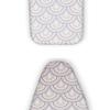 ZYXQQJ Cotton Iron Board Cover 12x32 13x36 13x38 14x43 15x48 Inch Scorch Resistant Ironing Pad, Iron Board Replacement Cover(Peacock,81x30cm(32x12in)) view 1