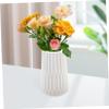 HOLIDYOYO 1pc Ceramic Flower Arrangement Vase Elegant Desktop Decorative Vase for Home Office Unique Smooth Design Ceramic Material for Floral Displays and Chic Decor view 3