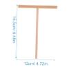2pcs Wooden Pancake Spreader Rake for Crepes and Omelets view 2