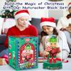 Anwenk Christmas Nutcracker Figure Building Set, Xmas Nutcracker King with Candy Nutcracker Building Blocks,Collectible Christmas Home Decor, Nutcracker Gift with Cover and Base (175 PCS) view 3