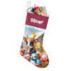 EOYinHas Christmas Stockings with Personalized Name, 13" Christmas StockingFarm Animals Xmas Stocking Holiday Christmas Decoration Gifts for Family,1 Pack view 2