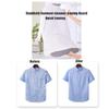 BERWDUXA Garment Steamer Hanging Ironing Board Press Pad, Handheld Steamer Board for Clothes, Multifunction Clothes Hanger, Ironing Mat Pad for Standing Garment Steamer(Grey) view 3