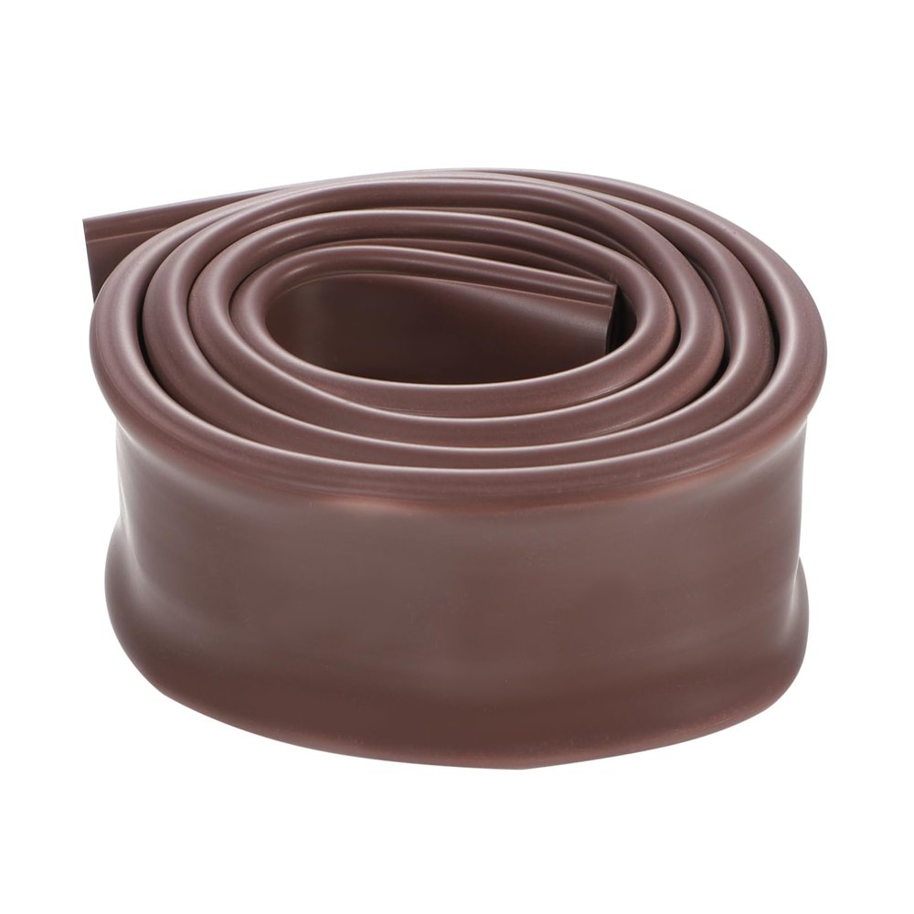 ABOOFAN Door Seal Strip 37.8 Inches Under Door Draft Stopper Sound Proofing Windproof Flexible Easy to Cut Brown