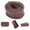 ABOOFAN Door Seal Strip 37.8 Inches Under Door Draft Stopper Sound Proofing Windproof Flexible Easy to Cut Brown view 3