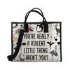 BDPWSS Fourth Book Tote Bag Dragon Rider Fans Gift You're Really A Violent Little Thing Fourth Book Inspired Gift (violent little thing TE) view 1