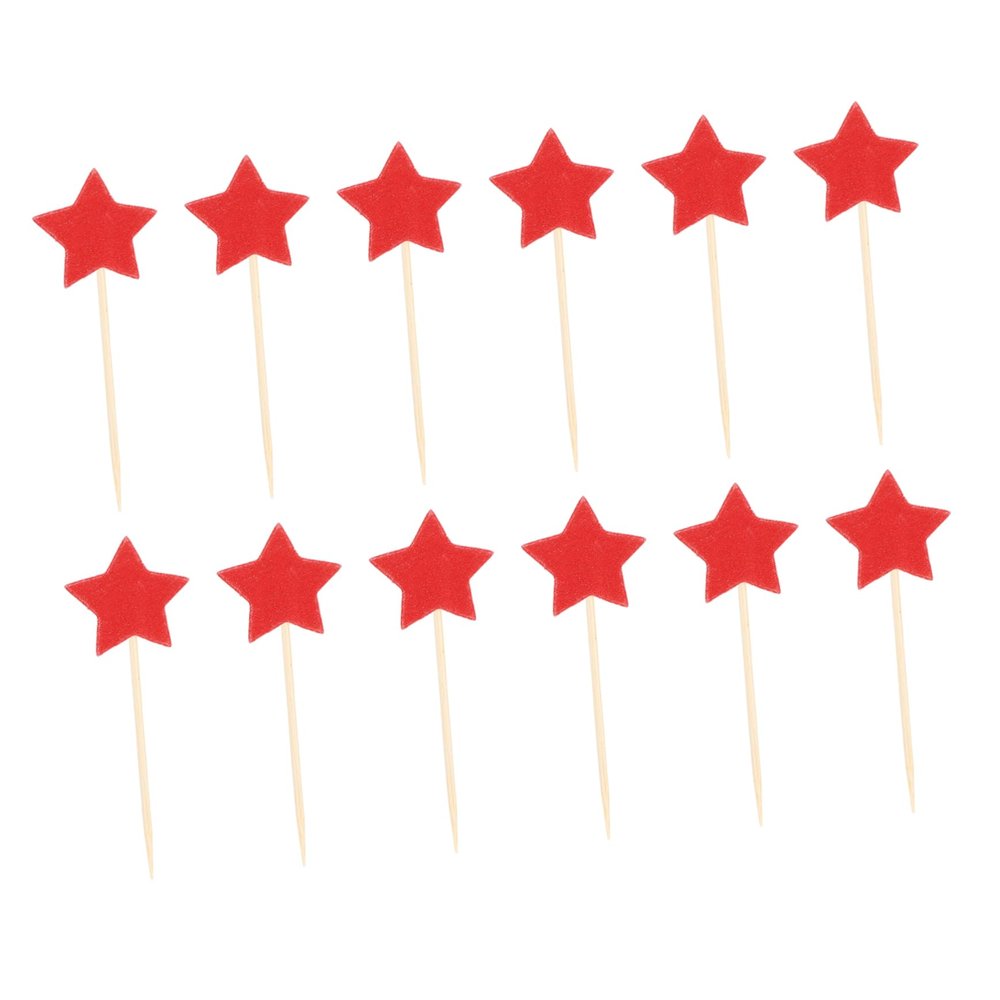 JOINPAYA 50pcs Cake Toppers Charming Dessert Decorations for Birthdays Weddings Showers and Holiday Parties Lightweight and Easy to Insert for Creative Baking
