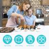 16Pcs Baking Sheet Stackers, Layered Tray Holder, Space-Saving Multipurpose Stackers for Freeze Dryer Trays view 3