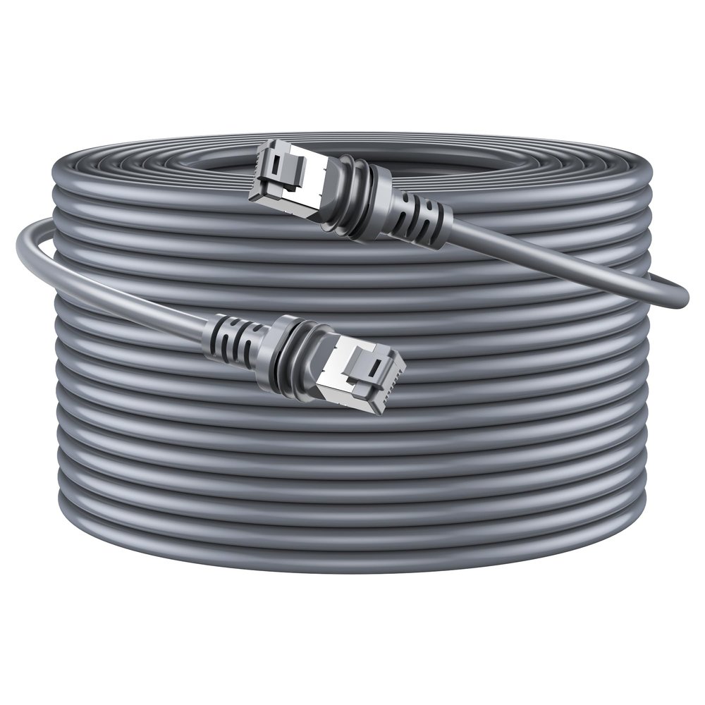 150FT Starlink Gen 3 Cable, Outdoor Waterproof Satellite Replacement Standard V3 Cord, for Starlink Rectangular Satellite Gen 3 Cable Extension Accessories (150FT/46M), for Caravan/Traveling/Camping