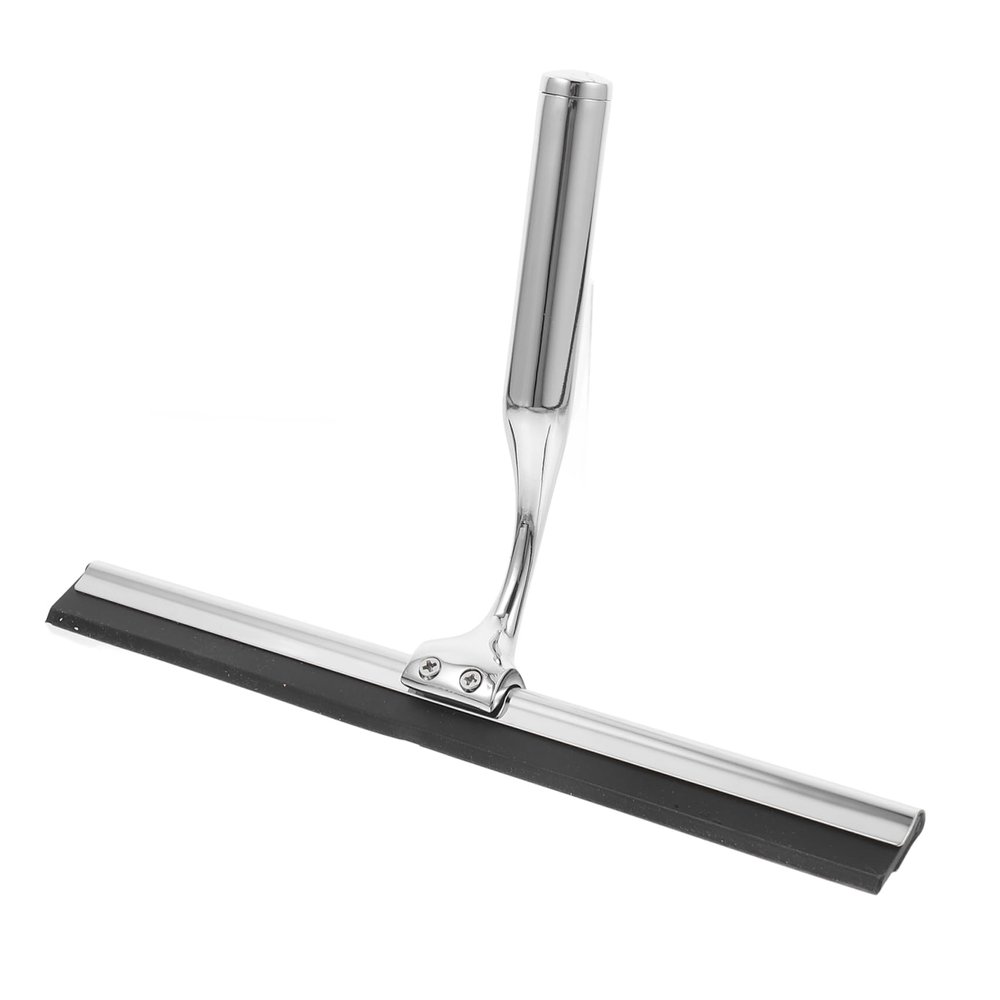 COLLBATH 1set Shower Squeegee Hook Glass Scraper for Efficient Cleaning of Shower Doors and Car Glass and Construction