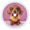 Christmas Tree Skirt Xmas Tree Skirt Decor Mats Cute Dachshund Duggee Printed Christmas Decorations for Xmas Holiday Indoor Party Outdoor Decorations with Tassels view 1