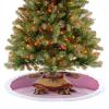 Christmas Tree Skirt Xmas Tree Skirt Decor Mats Cute Dachshund Duggee Printed Christmas Decorations for Xmas Holiday Indoor Party Outdoor Decorations with Tassels view 4