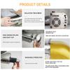 1800W Automatic Household Commercial Oil Press Machine Stainless Steel Small Oil Extractor Coconut Oil Extraction Machine (Gold 110V) view 4
