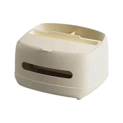 WMEQE Tissue Storage Box Tissue Box Cover Countertop Tissue Dispenser Box with Storage Cube Tissue Box Holder for Facial Tissue Napkins Portarotolo da cucina