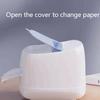 WMEQE Tissue Storage Box Tissue Box Cover Countertop Tissue Dispenser Box with Storage Cube Tissue Box Holder for Facial Tissue Napkins Portarotolo da cucina view 3