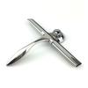 FOMIYES 1pc Stainless Steel Glass Squeegee Cup Non-Porous Scraper for Shower Doors and Tiles Wiper for Smooth Cleaning view 2