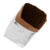 KONTONTY Washable Kraft Paper Storage Bag Versatile Reusable Paper Pot Cover for Plants Home Decor for Grocery Shopping Giving view 1