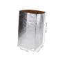 KONTONTY Washable Kraft Paper Storage Bag Versatile Reusable Paper Pot Cover for Plants Home Decor for Grocery Shopping Giving view 2