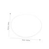 FOYTOKI Bar Stool Floor Protector Ring Non-Slip Rubber Base Ring for Floors Diameter Easy to Install for Homes Bars and Restaurants view 2