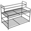 KICHOUSE Rack Pull-out Spice Jar Holder Seasoning Rack Countertop Condiment Organizer Kitchen Supplies view 1