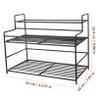 KICHOUSE Rack Pull-out Spice Jar Holder Seasoning Rack Countertop Condiment Organizer Kitchen Supplies view 2