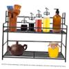 KICHOUSE Rack Pull-out Spice Jar Holder Seasoning Rack Countertop Condiment Organizer Kitchen Supplies view 4