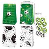 FANOST 12 Pack Soccer Goodie Bags, Soccer Gift Bags, Soccer Snack Bags for Team, Soccer Treat Bags for Kids Boys Birthday Party, Soccer Party Favor Bags Soccer Candy Cookies Bags view 2